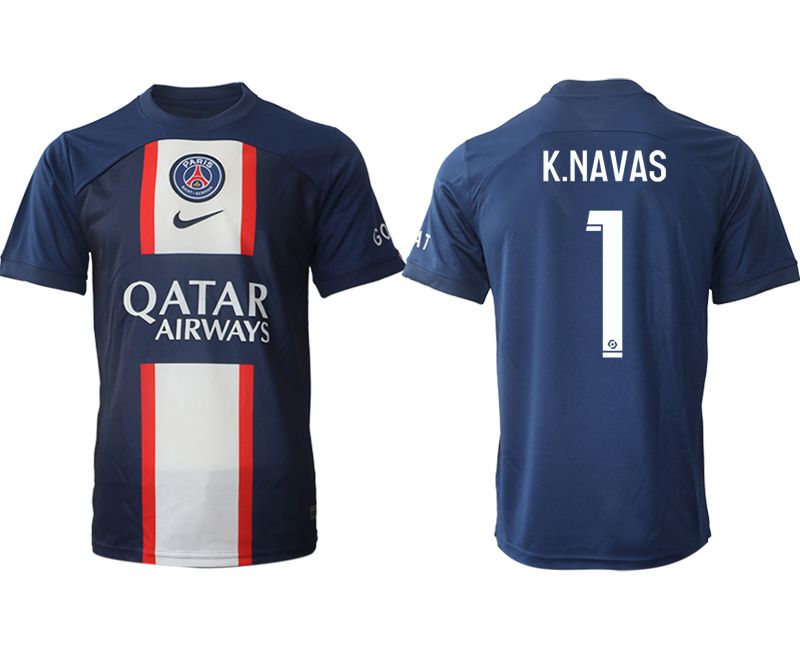 Men 2022-2023 Club Paris St German home aaa version blue #1 Soccer Jersey->paris st german jersey->Soccer Club Jersey